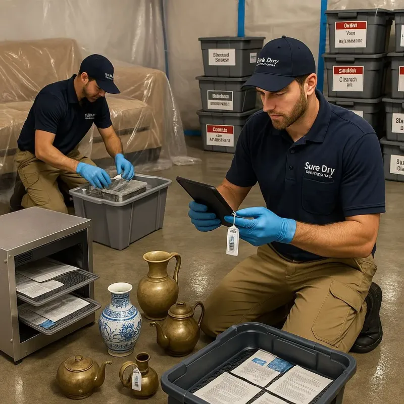 Content Protection and Restoration process in Searingtown, NY